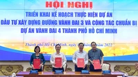 4 tỉnh, thành ký kết kế hoạch làm đường Vành đai 3 TPHCM