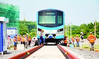 6 toa tàu cuối cùng của Metro số 1 đã về depot Long Bình