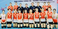 Thắng nghẹt thở U23 Thái Nguyên, bóng chuyền U23 của Bộ tư lệnh Thông tin vô địch giải tại Bình Phước