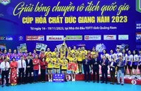 Kết thúc giải vô địch quốc gia 2023: Đội nam Sanest Khánh Hòa, nữ Ninh Bình vô địch xứng đáng