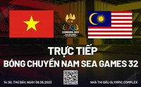 ? Trực tiếp: VIỆT NAM vs MALAYSIA | Bảng B - Bóng chuyền Nam SEA Games 32