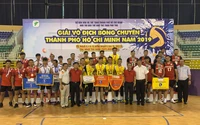 Giải vô địch bóng chuyền TPHCM 2019: CLB Thiên Tân lên ngôi ngoạn mục