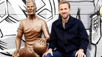 Harry Kane được dựng tượng, tiết lộ giấc mơ World Cup 2030