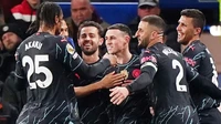 Man.City đánh bại Brighton 4-0 để tiếp tục gây áp lực lên Arsenal