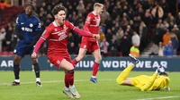 Cúp Liên đoàn: Middlesbrough gây sốc Chelsea ở bán kết lượt đi 