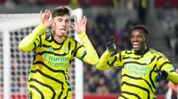 Cú đánh đầu phút cuối của Havertz đưa Arsenal lên đỉnh bảng