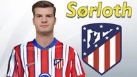 Atletico Madrid ký với tiền đạo Alexander Sorloth