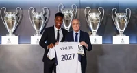 Vinicius triển hạn với Real Madrid đến năm 2027