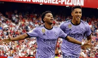 Với việc hàng loạt tiền đạo chủ chố vắng mặt, Rodrygo đã ghi cú đúp giúp Real Madrid giành chiến thắng 2-1 trên sân Sevilla vào thứ Bảy, một kết quả chỉ mang tính an ủi có thể giúp đoàn quân của HLV Carlo Ancelotti kết thúc mùa giải ở vị trí nhì bảng.