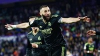 Cú đúp muộn của Benzema giúp Real Madrid tạm chiếm ngôi đầu