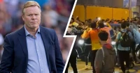 Koeman suýt “ăn thua đủ” với CĐV Barca