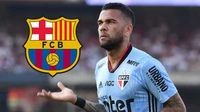 Xavi bật đèn xanh để Daniel Alves trở lại Barcelona với bản hợp đồng… 1 euro mỗi tuần