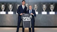 Thibaut Courtois triển hạn hợp đồng thêm 5 năm với Real Madrid