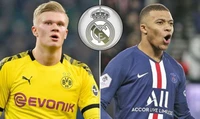 Real mùa tới có thể sở hữu cùng lúc Mbappe và Haaland 