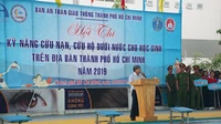 Hội thi kỹ năng cứu nạn dưới nước cho học sinh