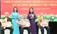 Họp mặt kỷ niệm 107 năm Cách mạng Tháng Mười Nga