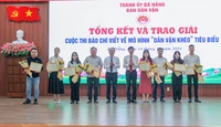 Đà Nẵng: 34 tác phẩm đoạt giải Báo chí viết về mô hình “Dân vận khéo” tiêu biểu năm 2024