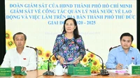 Chủ tịch HĐND TPHCM Nguyễn Thị Lệ: Cần giải pháp khuyến khích, hỗ trợ người lao động tham gia BHXH tự nguyện