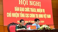 Bàn giao chức trách, nhiệm vụ Chủ nhiệm Tổng cục Chính trị QĐND Việt Nam