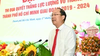 Đại hội thi đua quyết thắng lực lượng vũ trang TPHCM giai đoạn 2019-2024