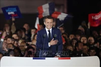 Tổng thống Pháp Emmanuel Macron tái đắc cử 