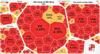 Khối ngoại tiếp tục xả hàng trên sàn chứng khoán