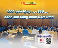 Hàng trăm ngàn công nhân được hưởng ưu đãi của gói vay 10.000 tỷ đồng từ HD SAISON