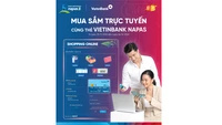 Hấp dẫn chương trình khuyến mãi “Mua sắm trực tuyến cùng thẻ VietinBank NAPAS”