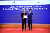 SaigonBank chào sàn giá 25.800 đồng/cổ phiếu