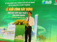 Khởi công xây dựng Nhà máy đốt rác phát điện Tâm Sinh Nghĩa