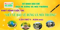 Khởi động giải thưởng Môi trường thành phố lần 4-2021