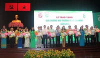 Giải thưởng Môi trường TPHCM 2018: Tôn vinh 11 cá nhân, 17 tập thể