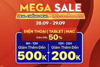 Di Động Việt tung deal sốc cuối tháng 9