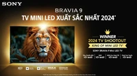 Sony giành trọn hai giải thưởng “King of TV 2024”