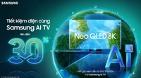 Bật Samsung AI TV, mỗi giờ xem đều là Giờ Trái Đất