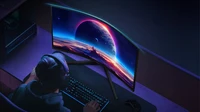 Odyssey G5 G55C với tần số quét 165Hz cùng công nghệ HDR10