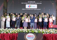 FPT Retail vinh danh “Top 10 Công ty Bán lẻ uy tín” lần thứ 7 liên tiếp