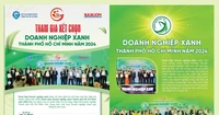 Hôm nay 29-8, trao danh hiệu Doanh nghiệp xanh TPHCM năm 2024