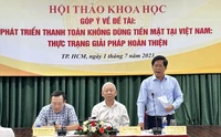 Nhiều thách thức đặt ra với thanh toán không tiền mặt