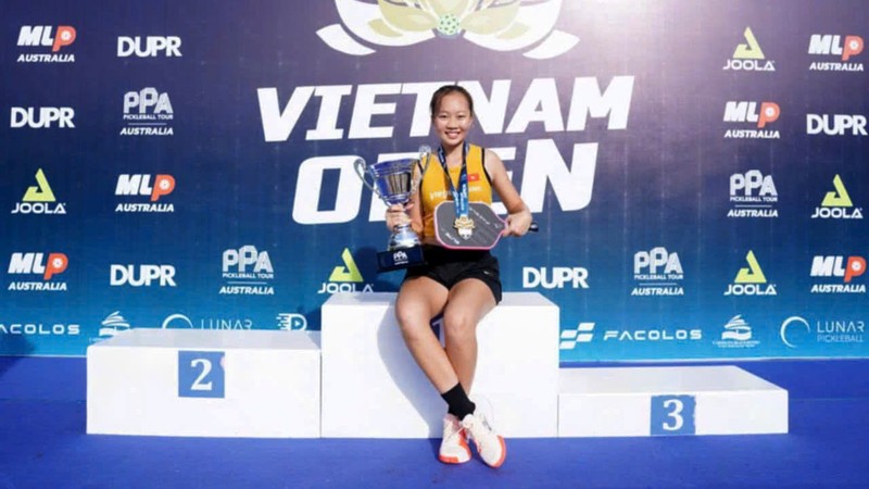  Sophia Trần Phương Anh: “Muốn truyền cảm hứng cho cộng đồng pickleball” 