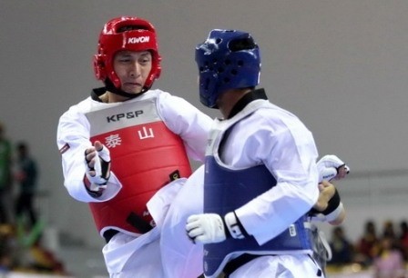  Hạ đo ván đối thủ, Nguyễn Trọng Cường giành HCV thứ hai cho Taekwondo 