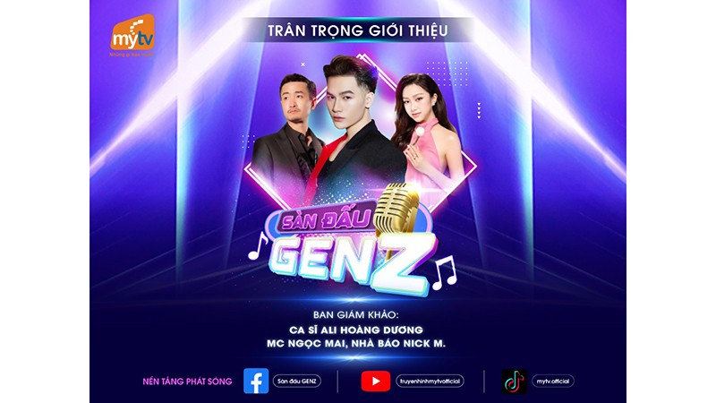  Sàn đấu GenZ - cuộc thi tìm kiếm ngôi sao cover tài năng thế hệ mới 