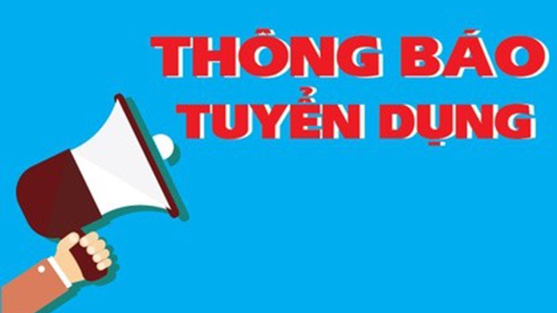  Thông báo tuyển dụng 