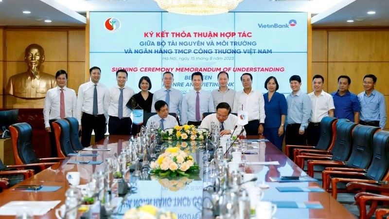  Bộ Tài nguyên và Môi trường - VietinBank: Hợp tác hướng đến mục tiêu phát triển bền vững 