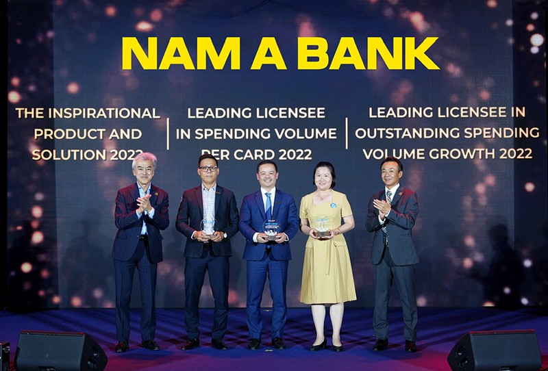  Nam A Bank được JCB vinh danh ở 3 hạng mục giải thưởng 