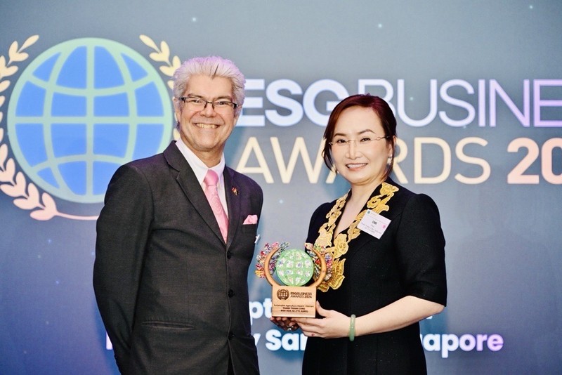  TTC AgriS - Doanh nghiệp Việt Nam duy nhất được vinh danh tại ESG Business Awards 2024 Singapore 