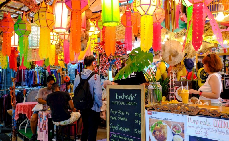  “Lạc lối” ở chợ Chatuchak 