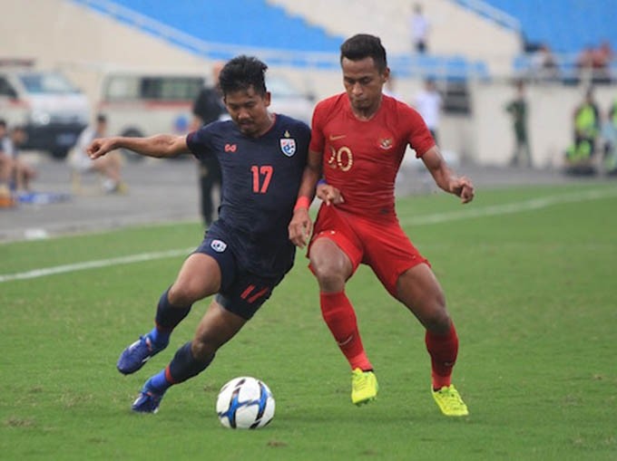  Thái-lan thắng đậm Indonesia 4-0 ở trận ra quân 