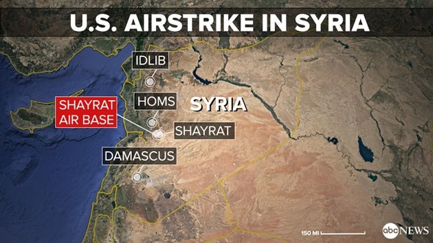  Những dư chấn từ cuộc không kích của Mỹ tại Syria 