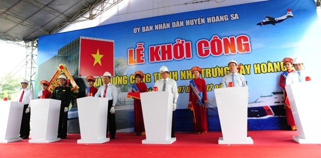  Khởi công Nhà trưng bày Hoàng Sa 